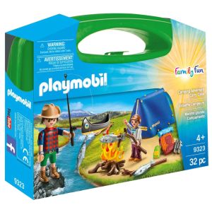 Jucarie Playmobil Family Fun, Set portabil camping 9323