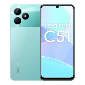 Telefon mobil Realme C51, 4G, 128GB, 4GB RAM, Dual-SIM, Verde