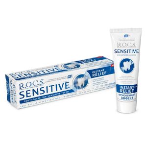 Pasta de dinti R.O.C.S. Sensitive "Instant Relief", 94gr