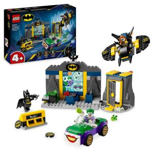 LEGO DC Super Heroes DC: Batcave cu Batman, Batgirl si Joker 76272, 184 piese