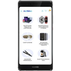Telefon mobil Huawei P9 Plus, 64GB, 4GB RAM, Dual-SIM, 4G, Gri Quartz