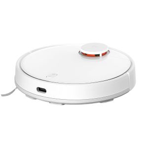 Aspirator robot Xiaomi, Mi Robot Vacuum-Mop P, Wi-Fi, Google Assistant&Alexa, Alb