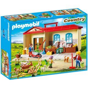 Jucarie Playmobil Country, Casuta de la tara, 4897, Multicolor