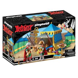 Jucarie Playmobil Asterix si Obelix, Cortul generalului, 71015, Multicolor