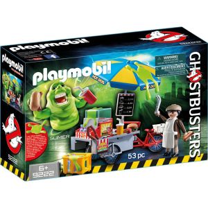 Jucarie Playmobil Ghostbusters, Slimmer si stand de hot dog 9222, Multicolor