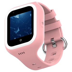 Smartwatch Savefamily Iconic Plus 4G, Bluetooth, Wi-Fi, Camera foto, SOS, Rezistent la apa, Roz