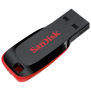 Memorie USB SanDisk Cruzer Blade, 16GB, USB 2.0, Negru