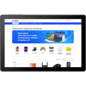 Tableta Alcatel Tab 1T 8091, 16GB, 1GB RAM, Dimensiune 10", Wi-fi, Negru