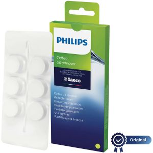 Tablete de indepartare a uleiului de cafea Philips, CA6704/10, 6 utilizari