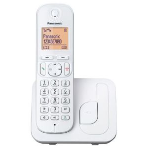 Telefon Fix fara fir Panasonic Wireless KX-TGC210SPW, Alb