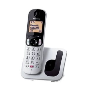 Telefon Fix fara fir Panasonic Wireless KX-TGC250SPS, Argintiu