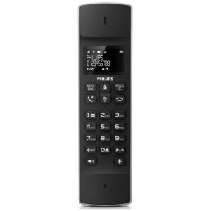 Telefon Fix fara fir Philips 4000 Series Wireless Landline M4501B/34, 1.6", Negru