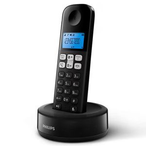 Telefon Fix fara fir Philips Wireless Landline D1611B, Negru
