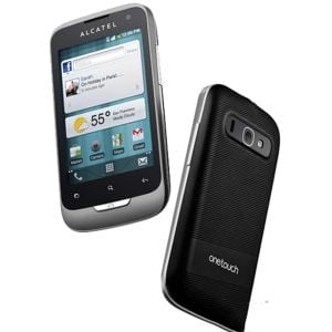 Telefon mobil Alcatel OneTouch 985, 3G, 512 MB, 256 MB RAM, Single-Sim, White Black