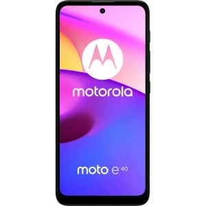 Telefon mobil Motorola Moto E40, 4G, 64GB, 4GB RAM, Dual-SIM, Carbon Grey