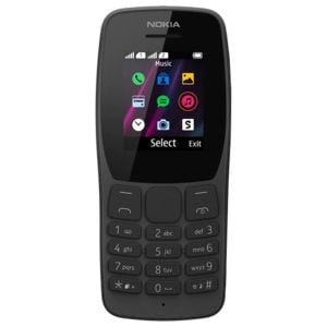 Telefon mobil Nokia 110, 2G, Dual-SIM, Negru