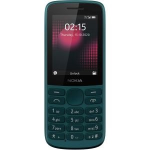 Telefon mobil Nokia 215 4G, Dual-SIM, Verde Cyan
