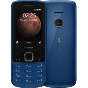 Telefon mobil Nokia 225, 128 MB, 64 MB RAM, 4G, Dual-Sim, Albastru