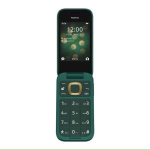 Telefon mobil Nokia 2660 Flip, 4G, 128 MB, 48 MB RAM, Dual SIM, Verde Lush