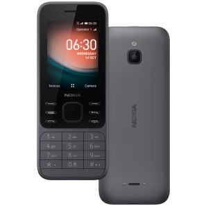 Telefon mobil Nokia 6300, 4G, 4GB, Dual-SIM, Negru