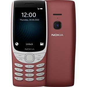 Telefon mobil Nokia 8210 4G, Dual-SIM, Rosu