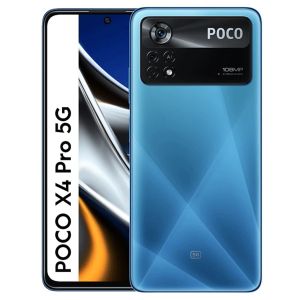 Telefon mobil Poco X4 Pro 5G, 256GB, 8GB RAM, Dual-SIM, Laser Blue