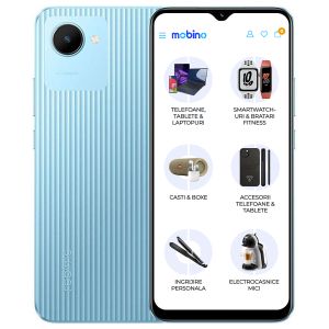 Telefon mobil Realme C30, 4G, 32GB, 3GB RAM, Dual-SIM, Albastru Lake