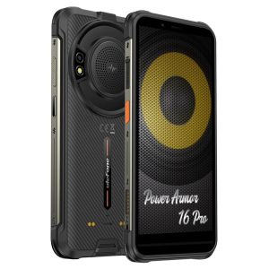  Telefon mobil Ulefone Power Armor 16 Pro, 4G, 64GB, 4GB RAM, Negru