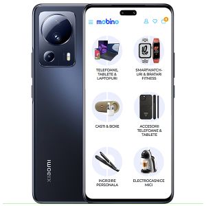  Telefon mobil Xiaomi 13 Lite, 128GB, 8GB RAM, Dual Sim, 5G, Negru