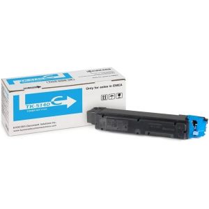 Toner Kyocera TK-5140C, 5000 pagini, Pentru ECOSYS P6130cdn, M6x30cdn, Cyan