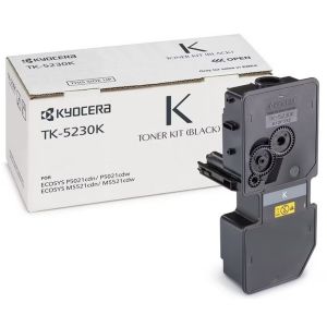 Toner Kyocera TK-5230K, 2600 pagini, Pentru ECOSYS M5521cdn/cdw, P5021cdn/cdw, Negru