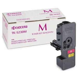 Toner Kyocera TK-5230M, 2200 pagini, Pentru ECOSYS M5521cdn/cdw, P5021cdn/cdw, Magenta