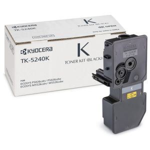 Toner Kyocera TK-5240K, 4000 pagini, Pentru M5526cdn/cdw, P5026cdn/cdw, Negru