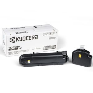 Toner Kyocera TK-5380K, 13000 pagini, Pentru ECOSYS PA4000cx, MA4000cix, MA4000cifx, Cyan