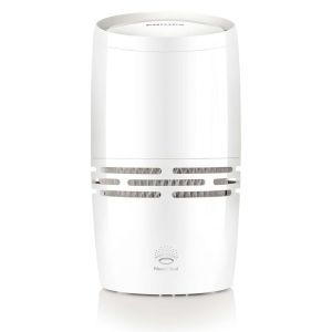 Umidificator de aer Philips HU4706/11, Tehnologie NanoCloud, Rezervor 1,3 l, 150 ml/h, Alb