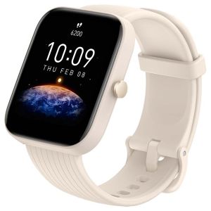  Ceas smartwatch Amazfit Bip 3 Pro, Cream