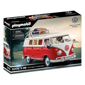 Jucarie Playmobil Volkswagen, Volkswagen T1, Duba Camping, 70176, Multicolor