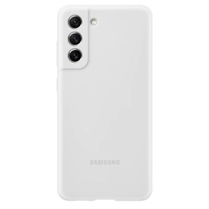 Husa telefon Samsung pentru Samsung Galaxy S21 FE, Silicon, White