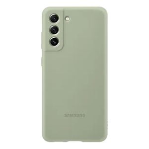 Husa telefon Samsung pentru Samsung Galaxy S21 FE, Silicon, Olive
