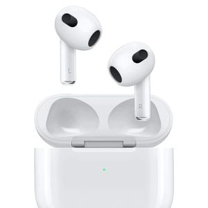 Casti In-Ear Apple, Airpods 3, True Wireless, IPX4, Carcasa incarcare wireless, Alb