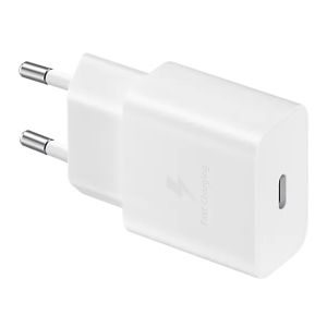 Incarcator Samsung, USB Type-C, 15W, Cu cablu, Alb