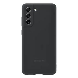 Husa telefon Samsung pentru Samsung Galaxy S21 FE, Silicon, Dark Gray