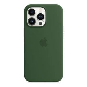 Husa telefon Apple pentru Apple iPhone 13 Pro, Silicone Case, MagSafe, Clover (Seasonal Fall 2021)
