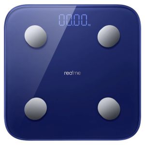 Cantar corporal Realme Body Fit Smart Scale, Bluetooth, Blue