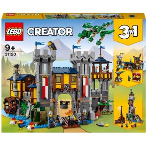 LEGO® Creator: Castelul medieval 31120, 1426 piese, Multicolor