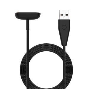 Cablu incarcare Smartband pentru FitBit Luxe/Charge 5, Tactical, USB, Negru