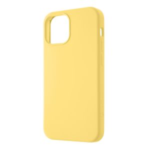 Husa de protectie telefon pentru iPhone 13 Mini, Tactical, Velvet Smoothie, Silicon, Banana