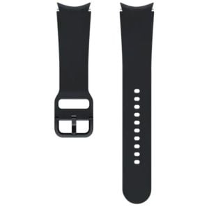Curea pentru Samsung Galaxy Watch4 si Watch4 Classic, Sport Band, M/L, Black
