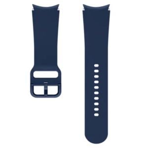 Curea pentru Samsung Galaxy Watch4 si Watch4 Classic, Sport Band, S/M, Dark Blue