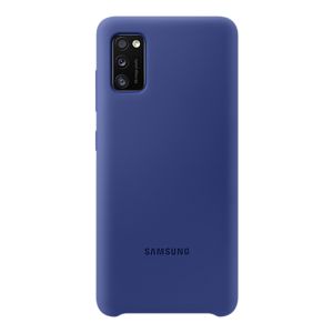 Husa de protectie telefon Samsung Silicone Cover Silicon pentru Samsung Galaxy A41, EF-PA415TLEGEU, Albastru